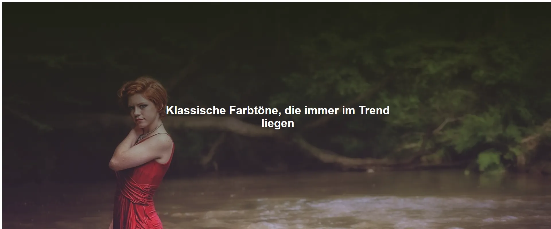 Klassische Farbtöne, die immer im Trend liegen